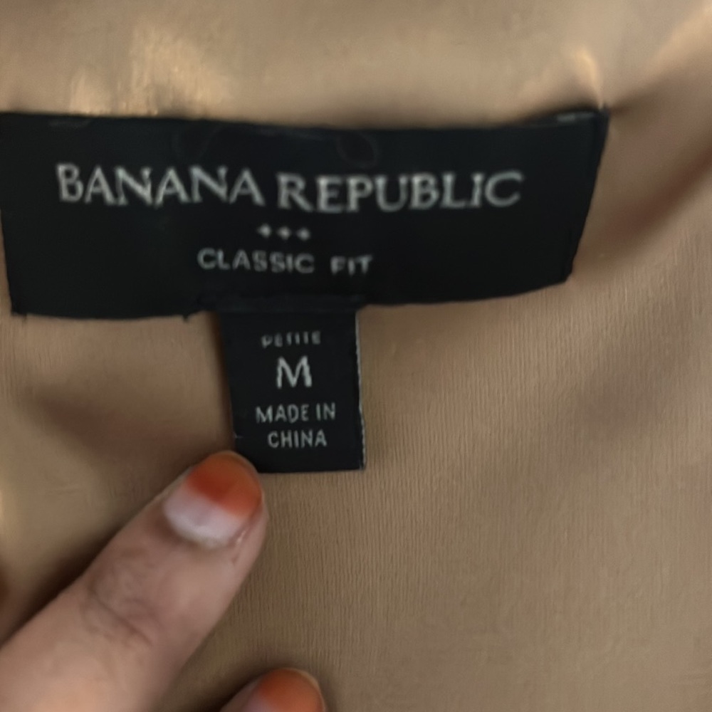 Banana Reuplic silk shirt PM - Picture 3 of 7